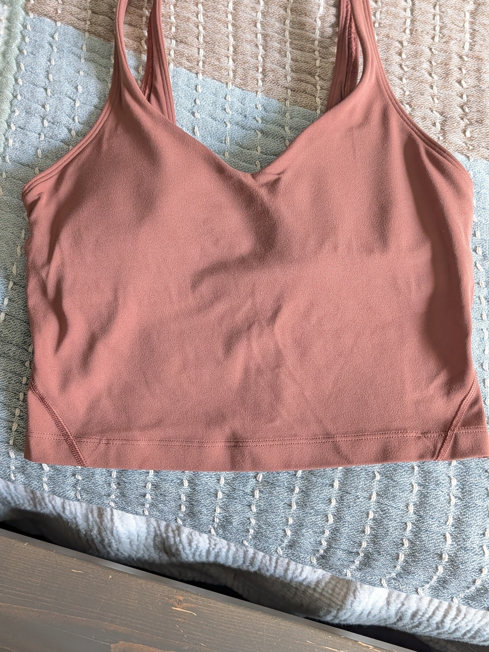 lululemon athletica Align Tank Dusty Rose V-Neck Strappy Camisole